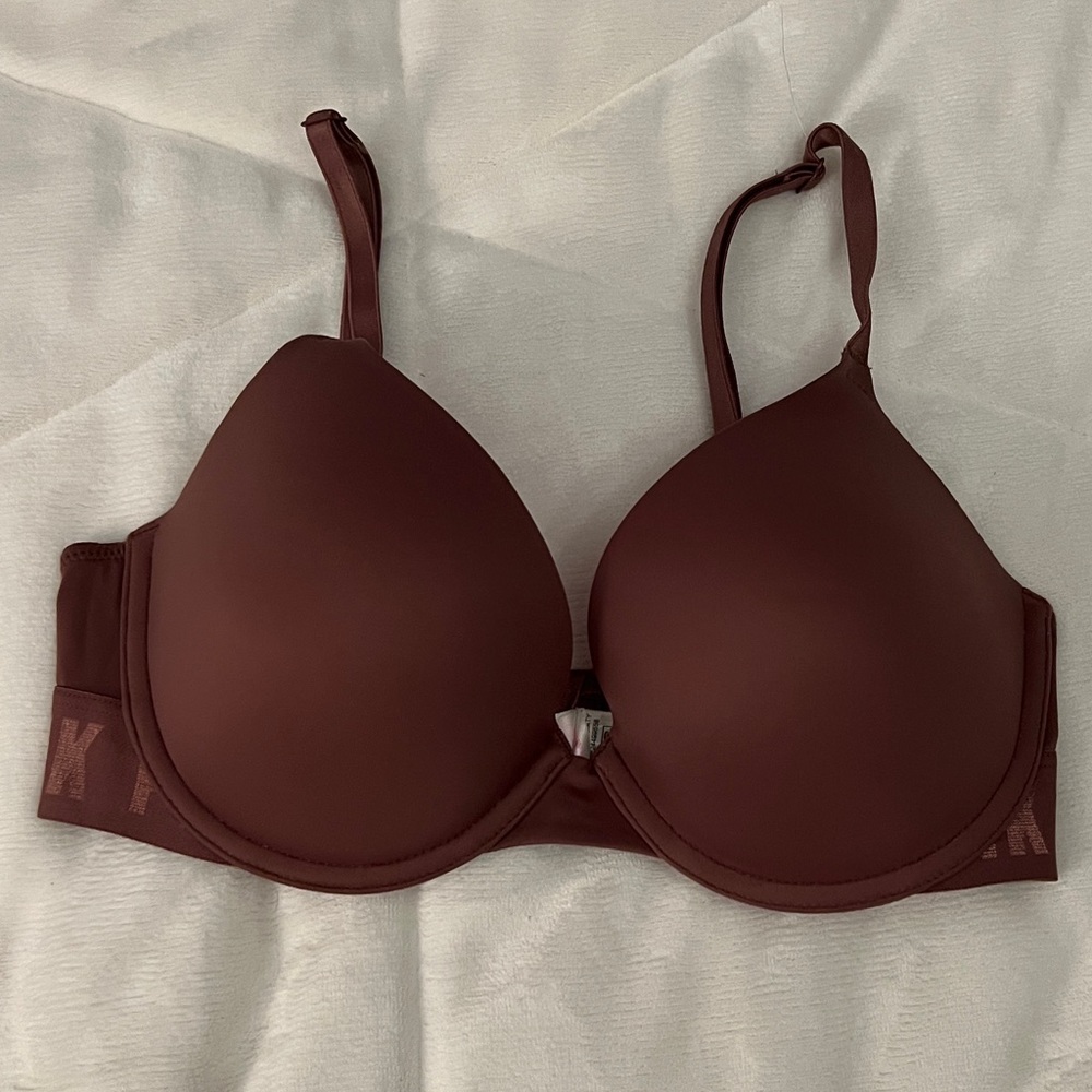 Pink push up bra